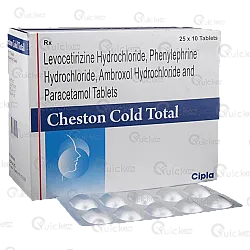 Cheston Cold Total Tablet 10