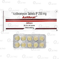 Azithral 250 Dt Tablet 10