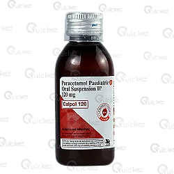 Calpol 120 Strawberry Flavour Suspension 60ml
