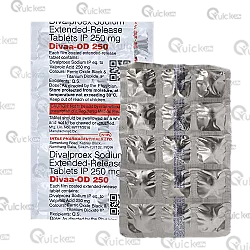 Divaa Od 250 Tablet 15