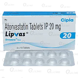 Lipvas 20 Tablet 10