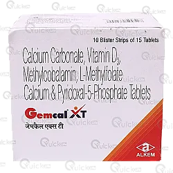 Gemcal Xt Tablet 15
