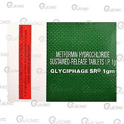 Glyciphage Sr 1gm Tablet 10