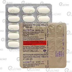 Glycomet 1gm Tablet 15