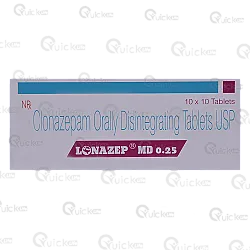 Lonazep Md 0.25 Tablet 10