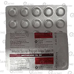 Metocard Xl 50 Tablet 10