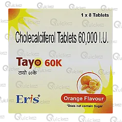 Tayo 60k Orange Flavour Chewable Tablet 8